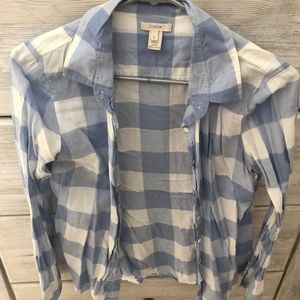 J. Crew button up size 6